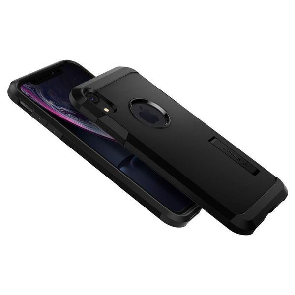 Чохол Spigen Tough Armor Black для iPhone XR 1662727196 фото