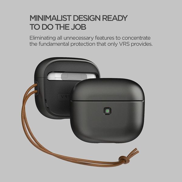 Чохол VRS Modern Metal Black для AirPods 3