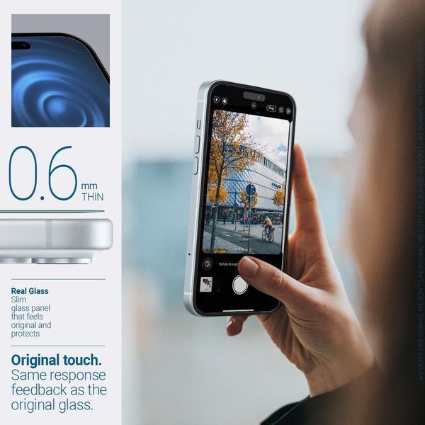 Захисне скло Caseology Snap Fit 2-Pack для iPhone 15 Pro AGL06902 2026384146 фото