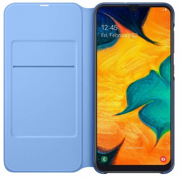 Чехол Samsung Wallet Cover Black для Galaxy A70 SM-A705 1688366971 фото