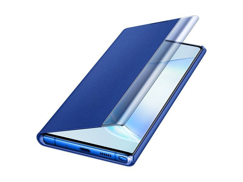 Чехол Samsung Clear View Cover Blue для Galaxy Note 10 Plus SM-N975 1472198836 фото